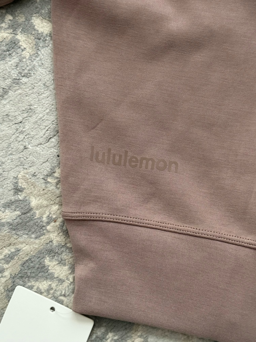 Lululemon Softstreme Perfectly Oversized Cropped Crew Taupetastic (NWT) - Picture 6 of 9
